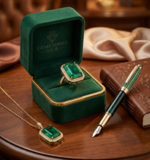 13.5 Carat Giant Natural Swat Emerald