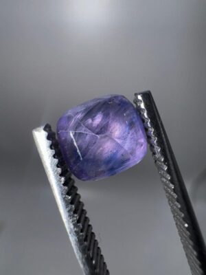 Rare 3 Carat Kashmir Violet Blue Sapphire